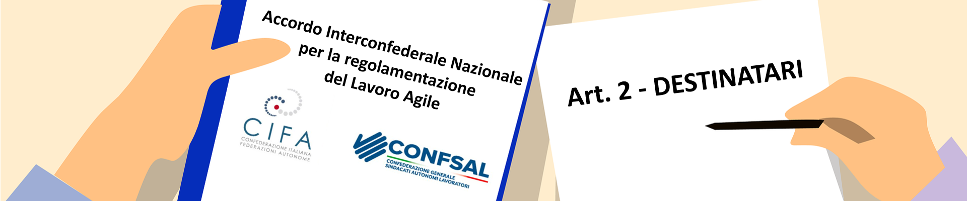 Immagine di presentazione destinatari lavoro agile